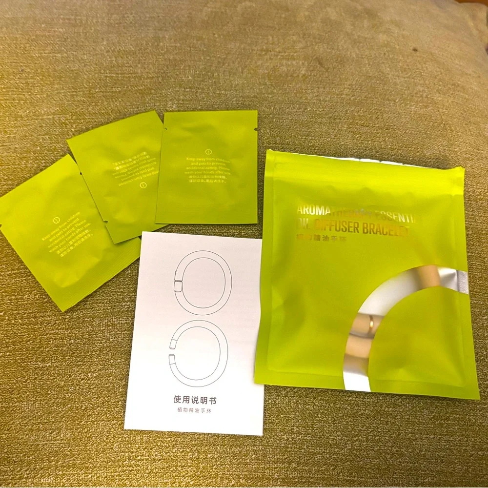 Essential Oil Mosquito Repellent Bracelet - New In Box